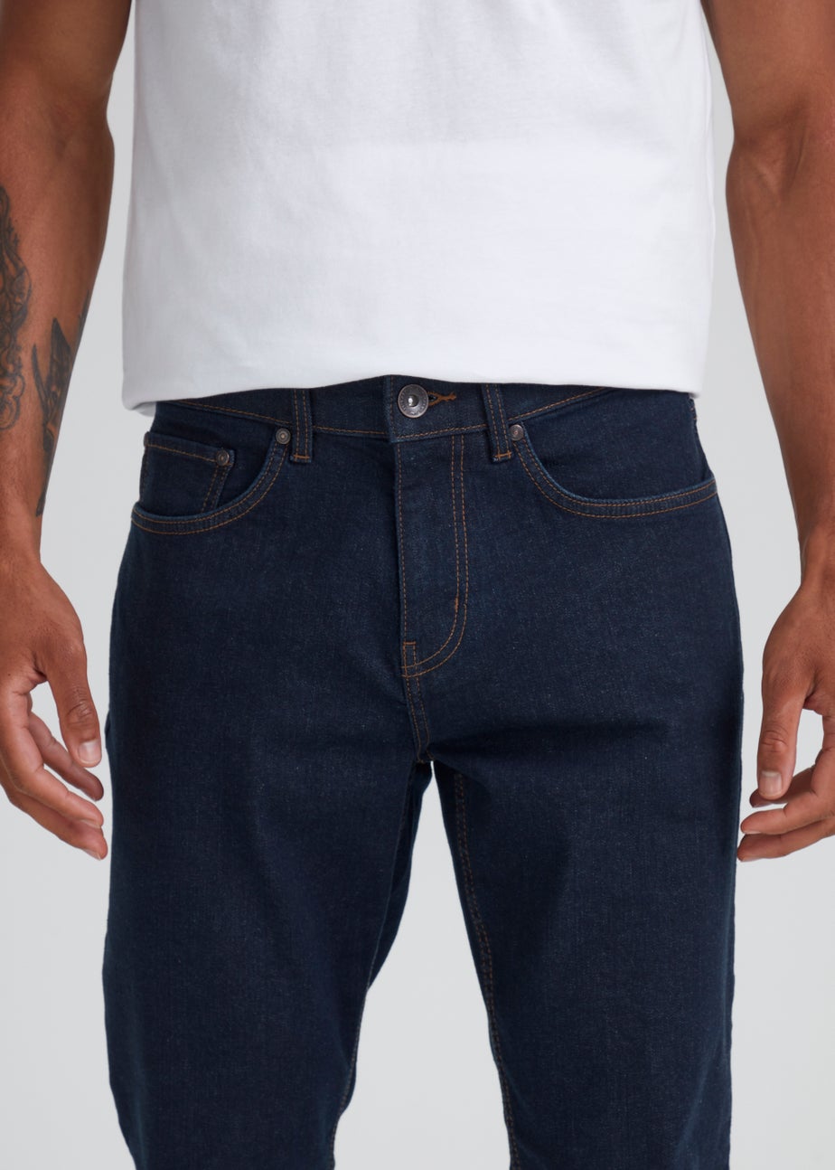 Raw Wash Stretch Slim Fit Jeans