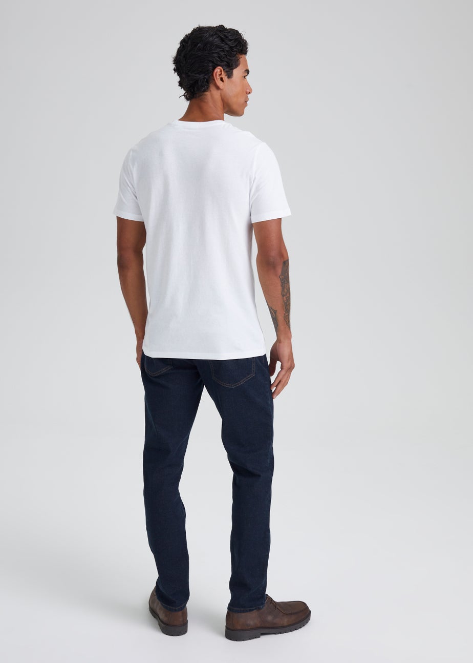 Raw Wash Stretch Slim Fit Jeans