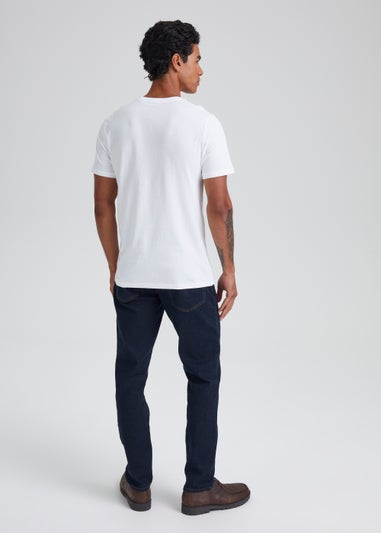 Raw Wash Stretch Slim Fit Jeans
