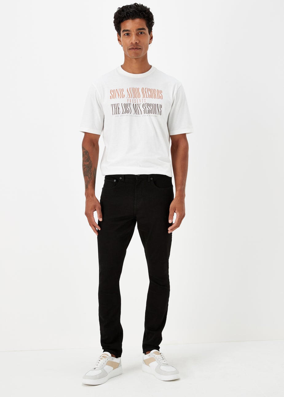 Black Stretch Super Skinny Jeans