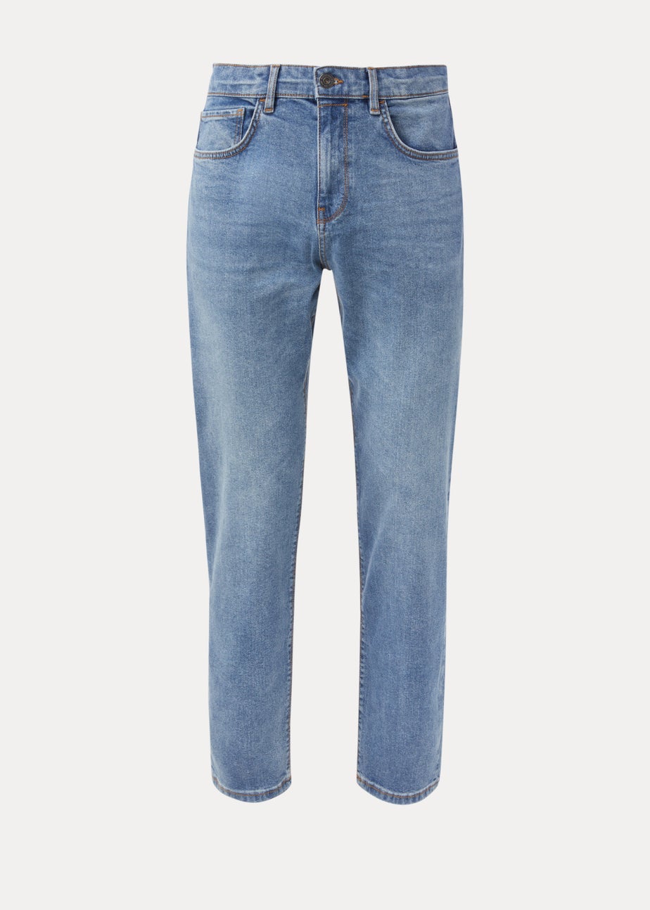 Mid Wash Slim Fit Jeans