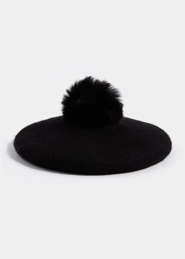 Girls Black Beret (7-13yrs)
