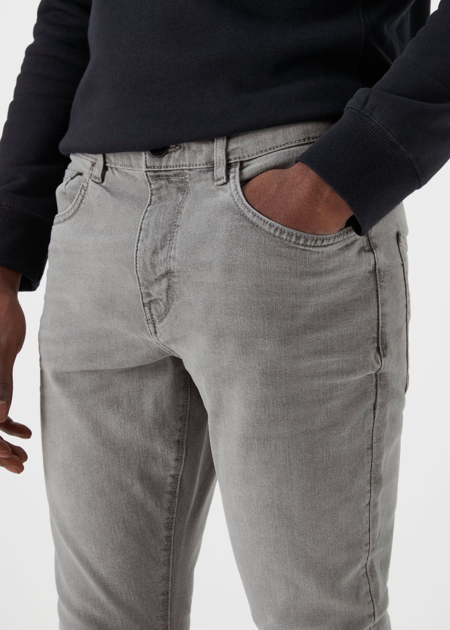 Grey Skinny Fit Jeans