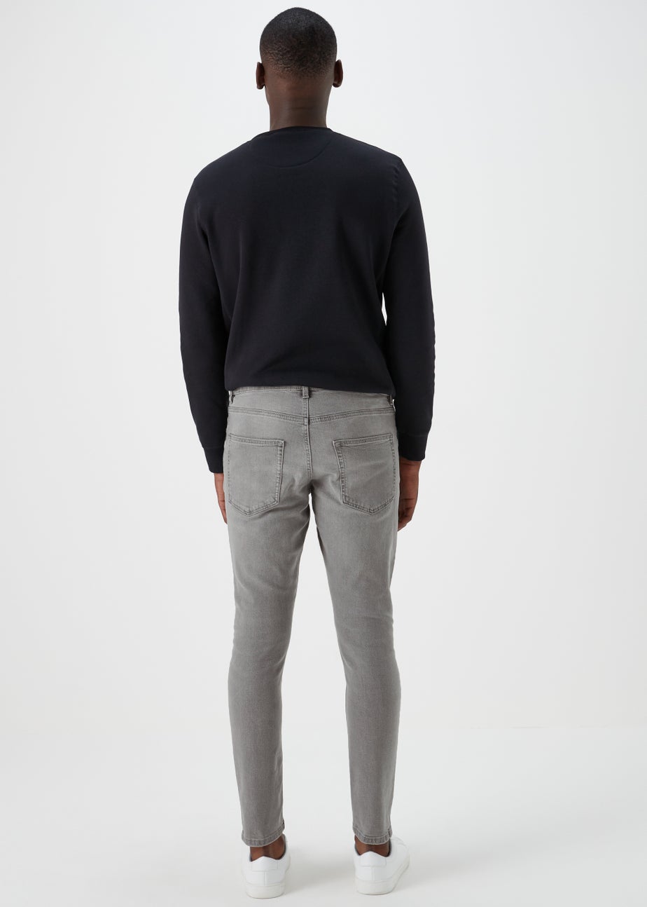 Grey Skinny Fit Jeans