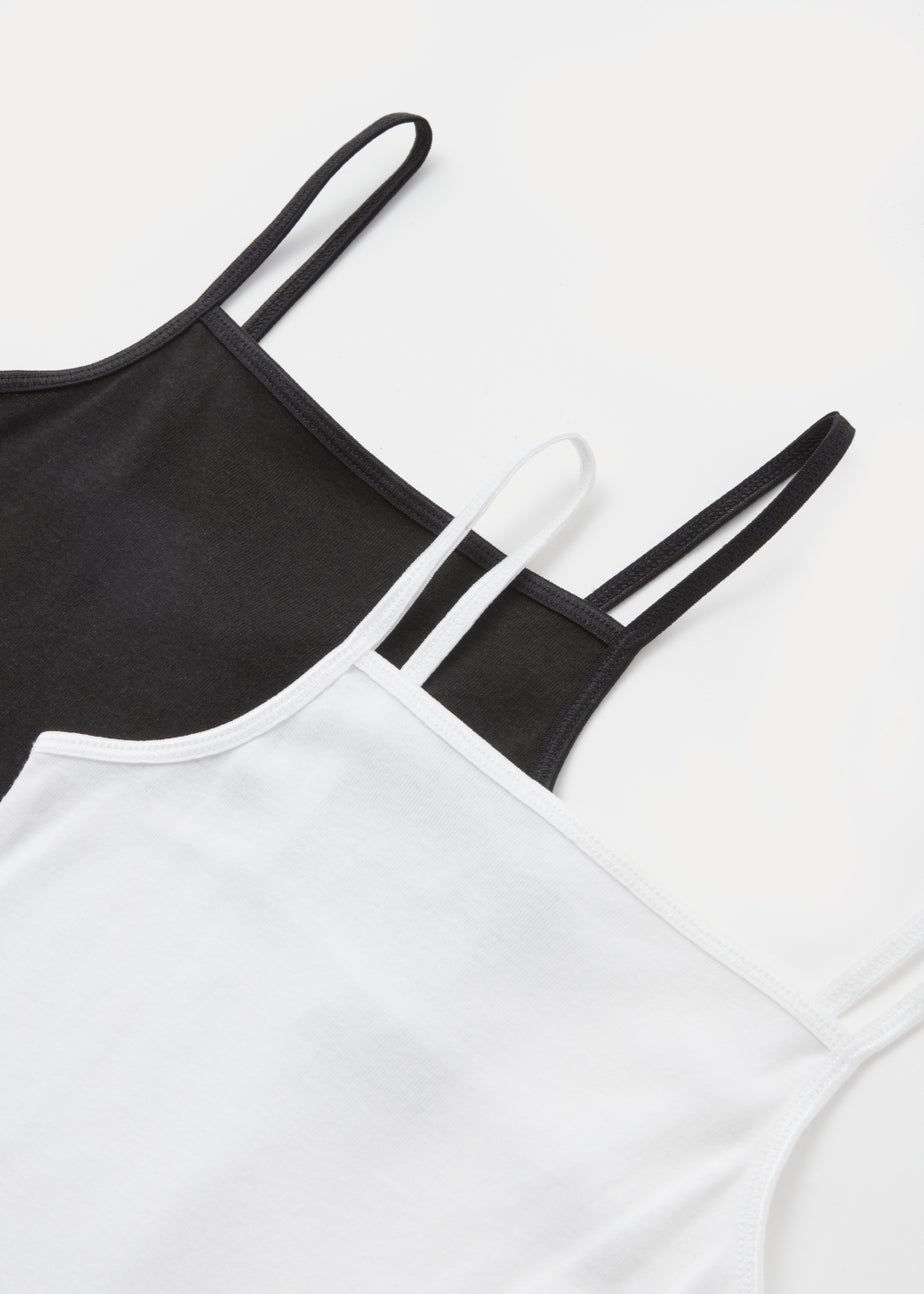 Girls Candy Couture 2 Pack Cami Tops (4-15yrs)