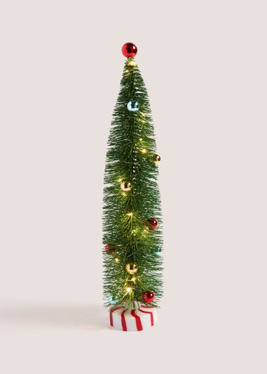 Tall Bottle Brush Christmas Tree (9cm x 9cm x 45cm)