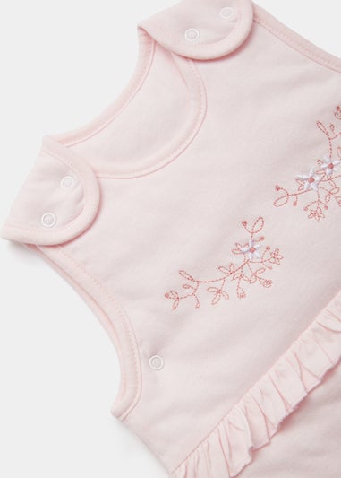 Pink Layette Baby Sleeping Bag 1.5 Tog (Newborn-18mths)