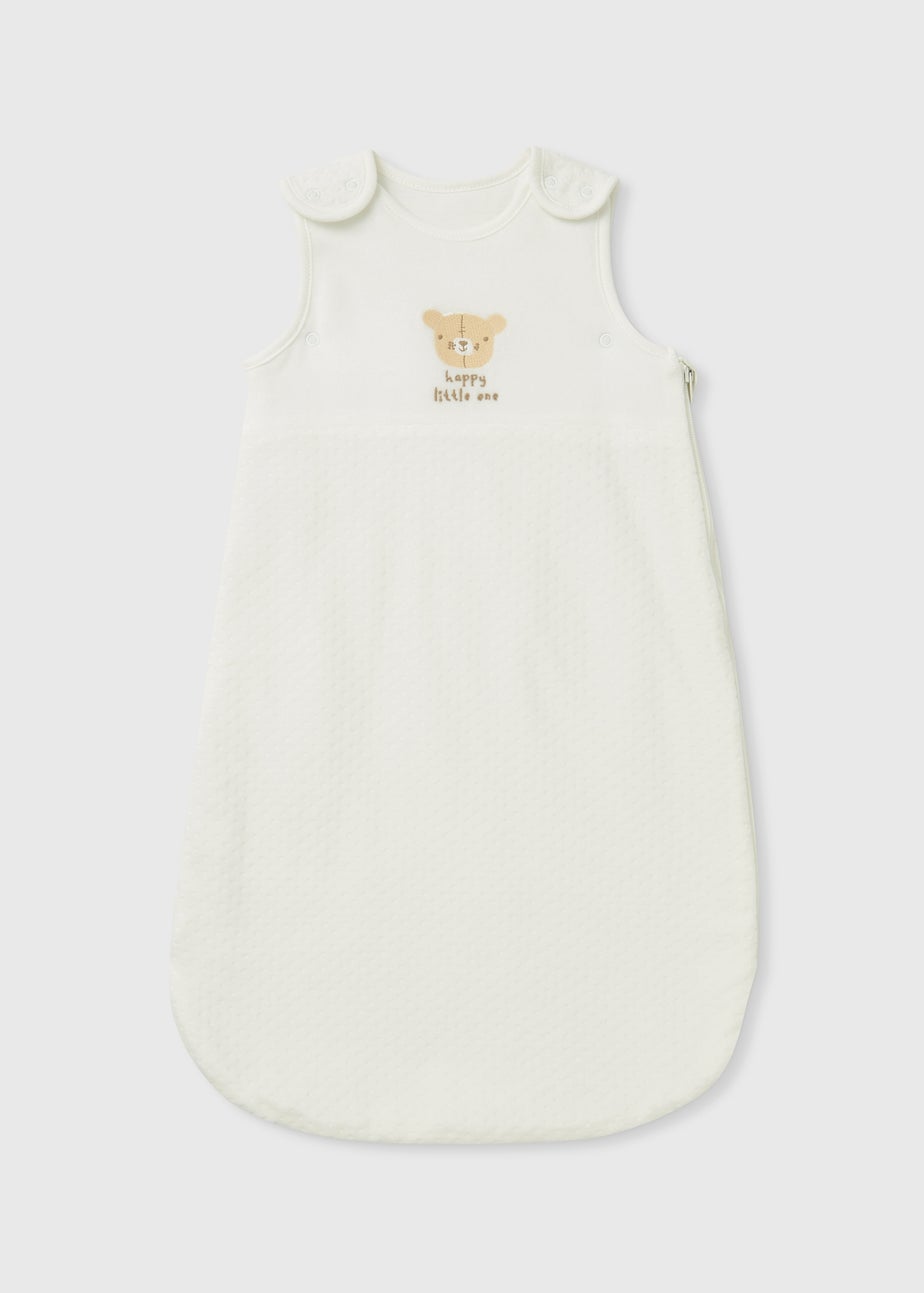 Cream Bear Sleeping Bag 1.5 Tog (Newborn-18mths)