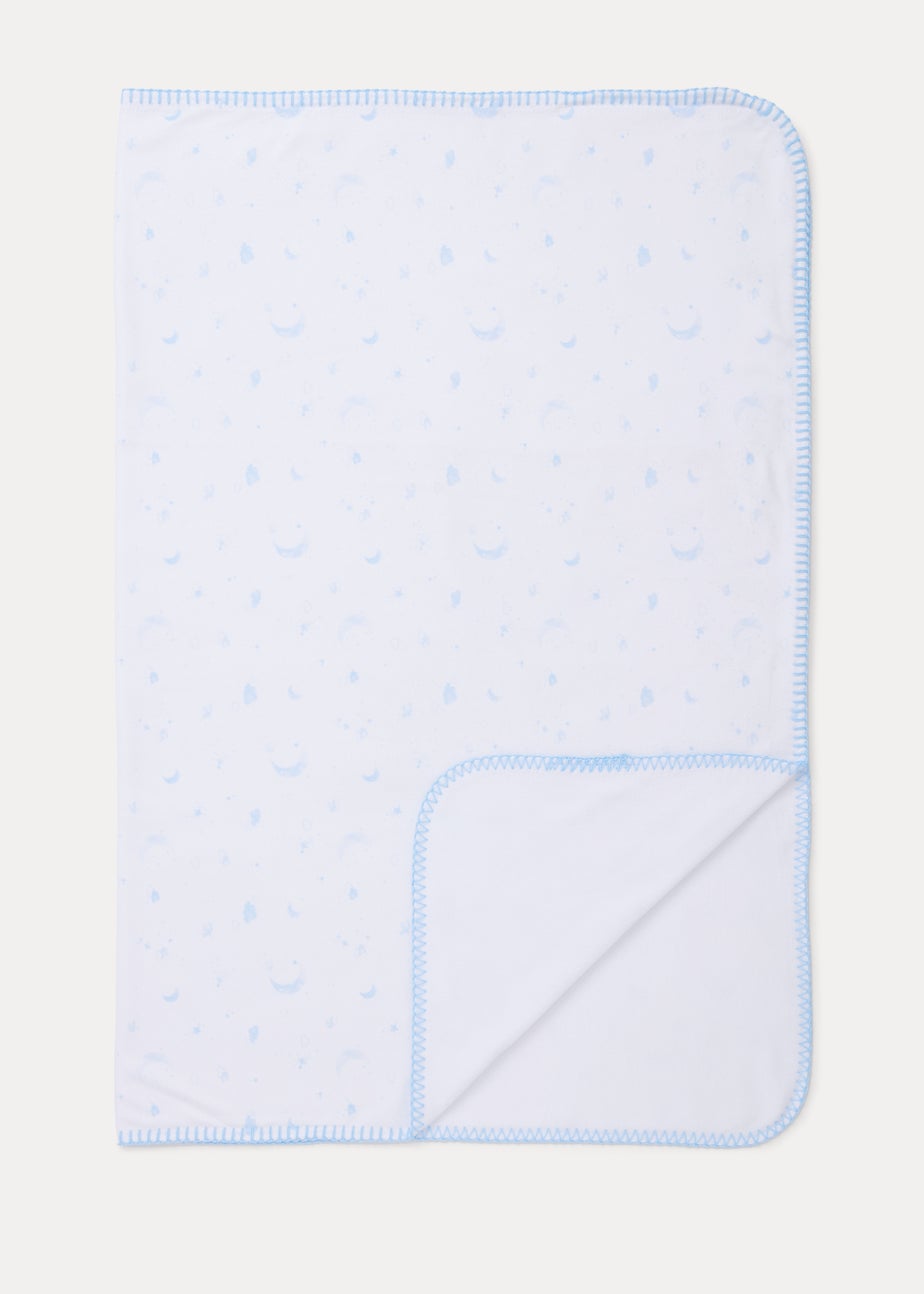 Blue Layette Baby Blanket