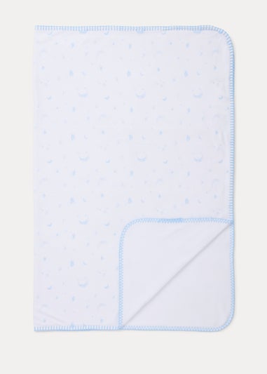 Blue Layette Baby Blanket