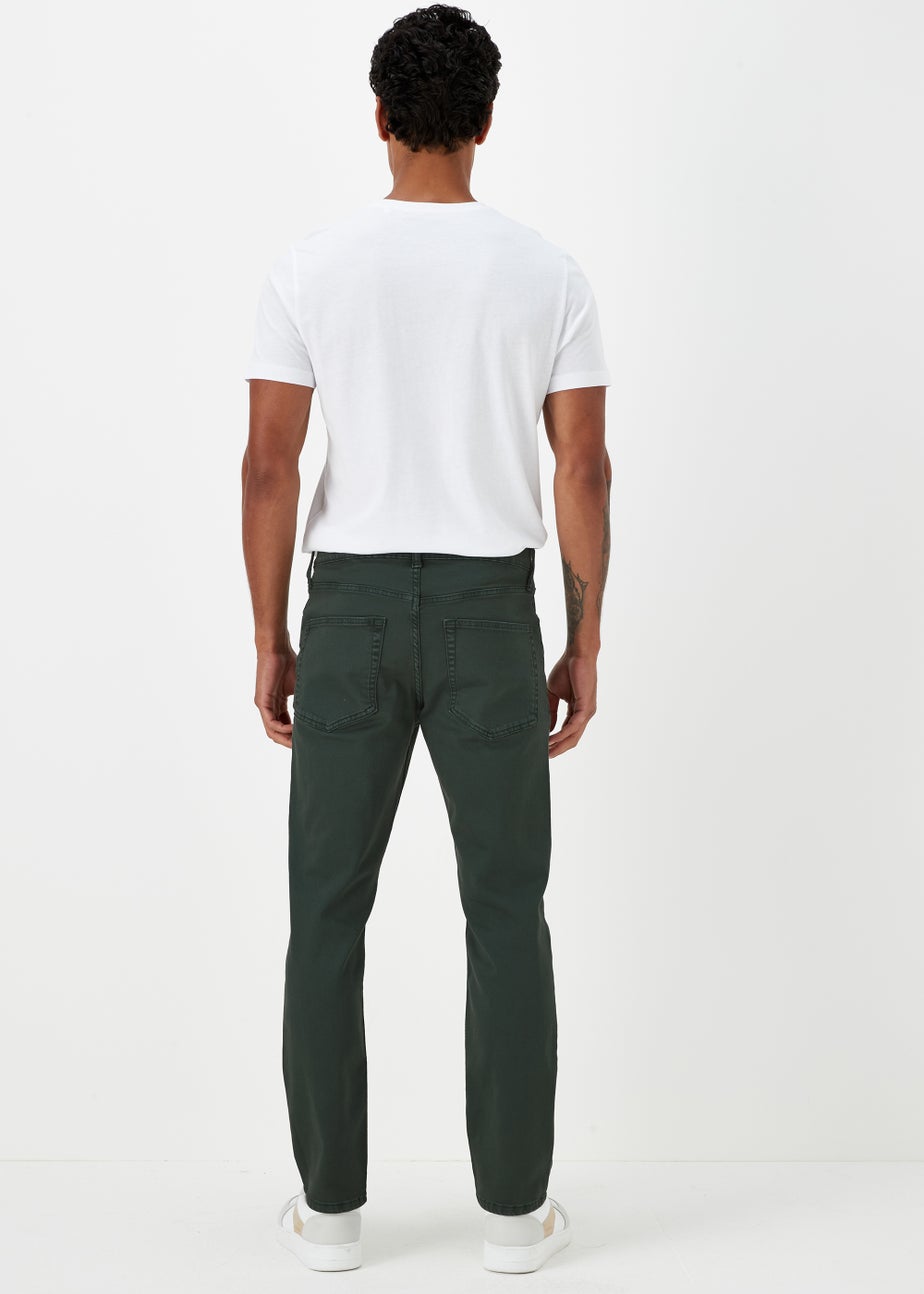 Green Slim Fit Jeans