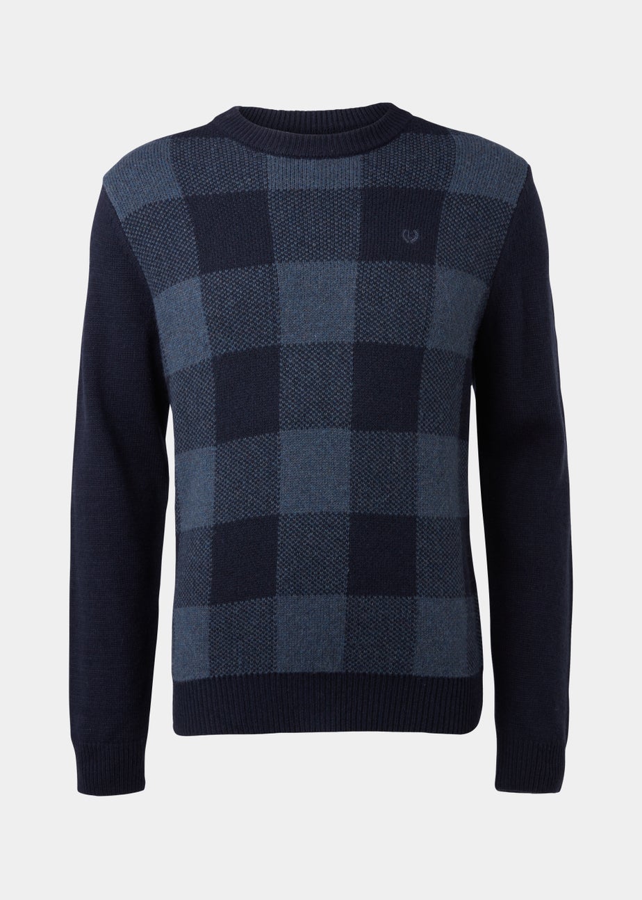 Lincoln Navy Check Jumper