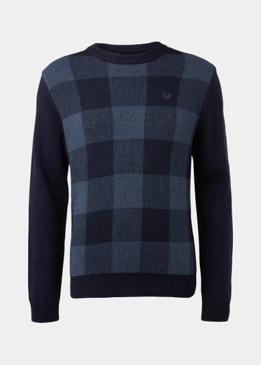 Lincoln Navy Check Jumper