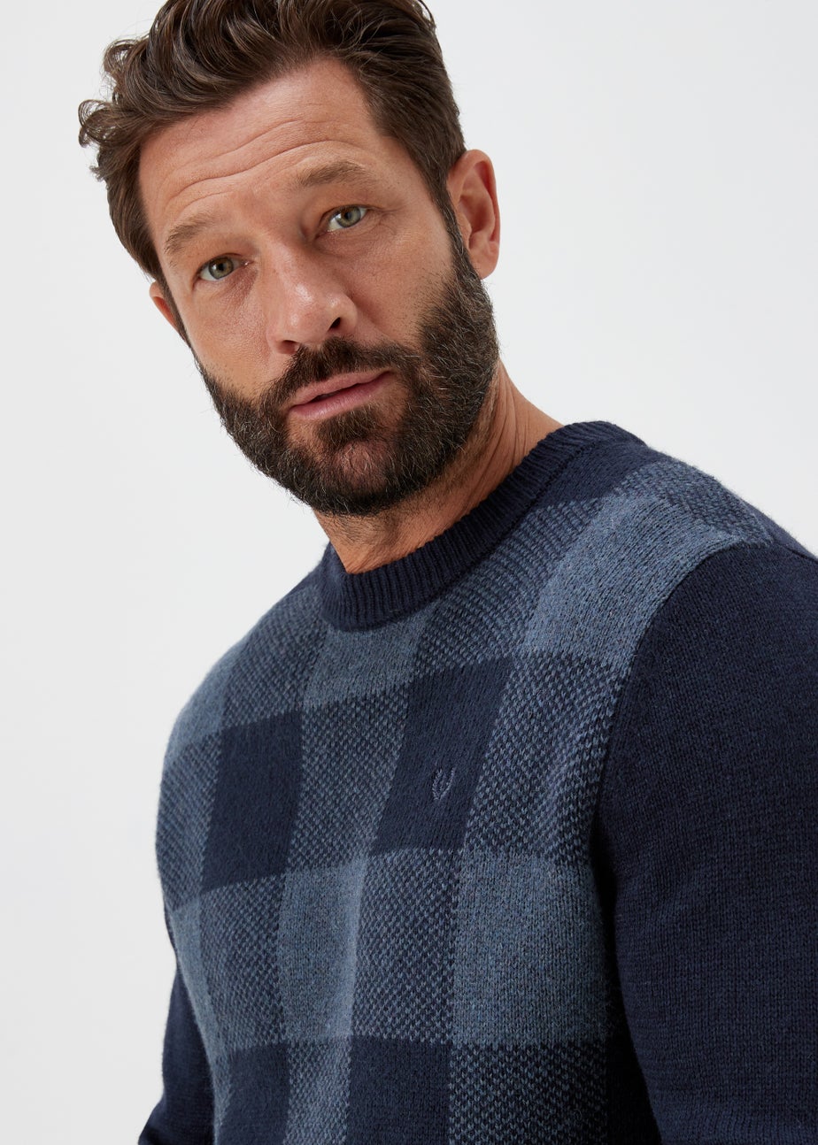 Lincoln Navy Check Jumper
