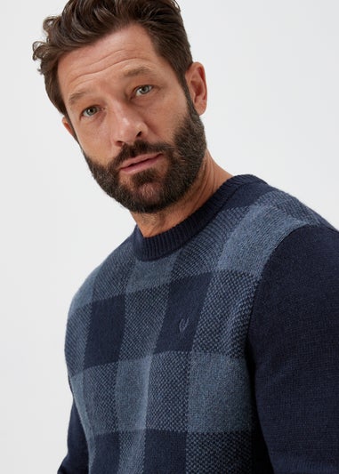 Lincoln Navy Check Jumper