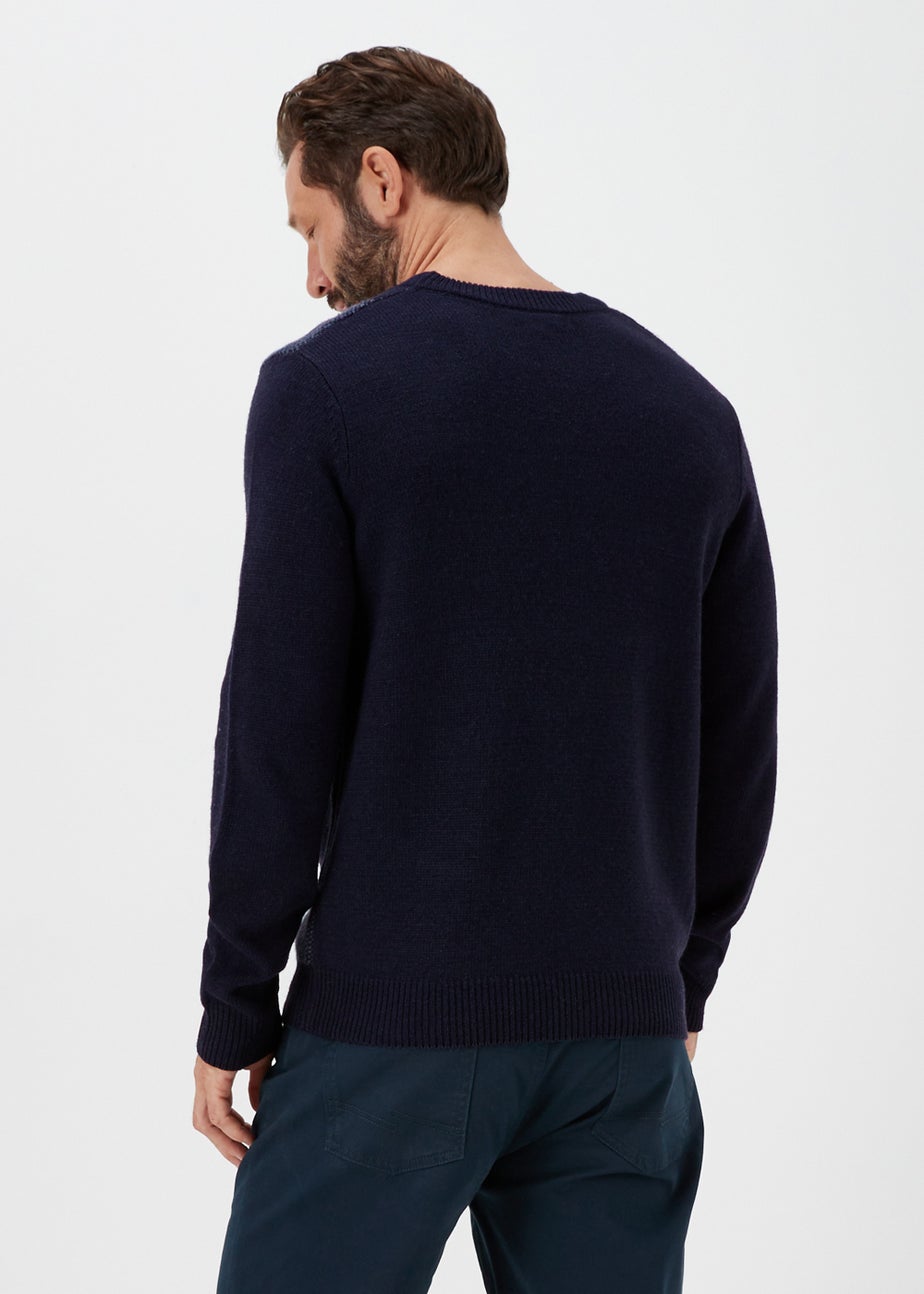 Lincoln Navy Check Jumper