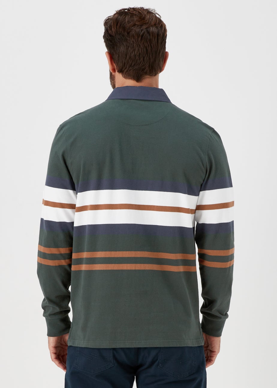 Lincoln Khaki Rugby Shirt