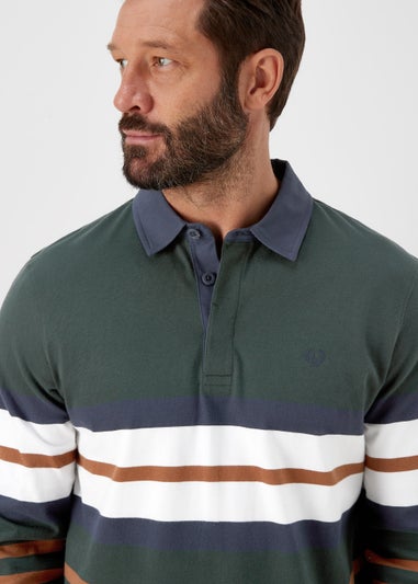 Lincoln Khaki Rugby Shirt
