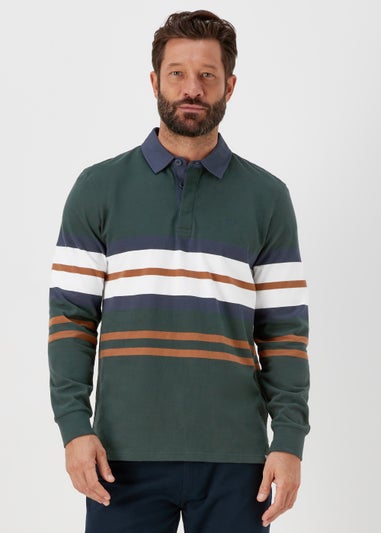 Lincoln Khaki Rugby Shirt