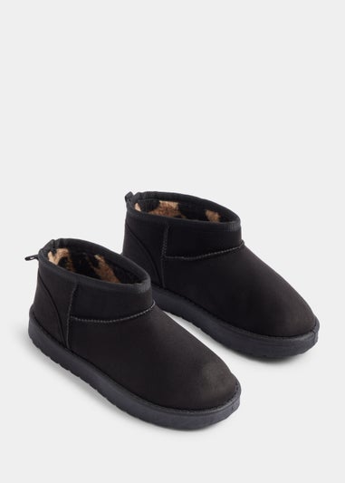 Girls Black Snug Boots (Younger 10-Older 5)