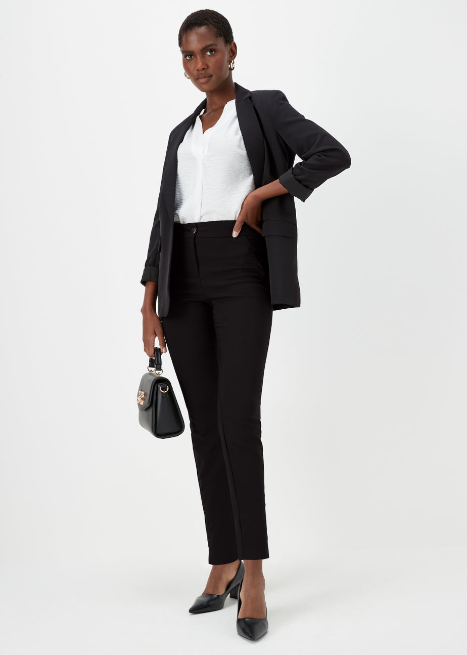 Et Vous Black Capri Trousers