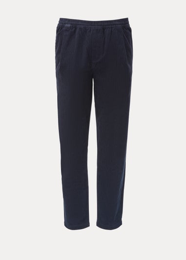 Navy Cord Trousers