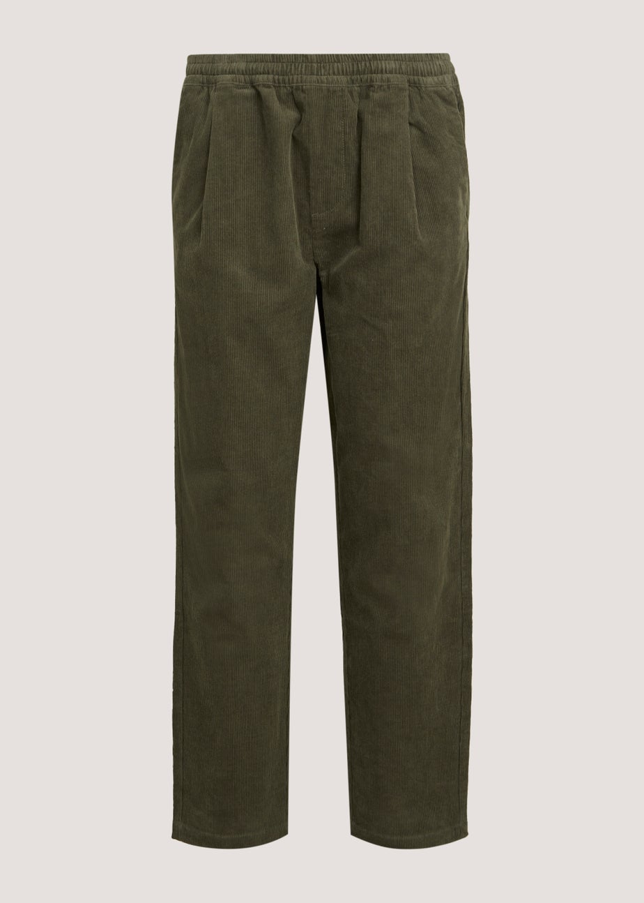 Khaki Cord Trousers