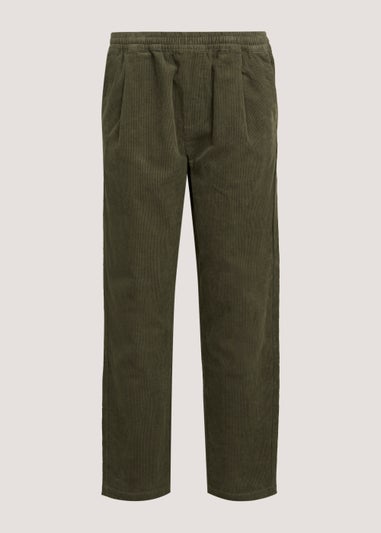 Khaki Cord Trousers