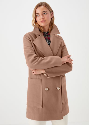 Mocha Pea Coat