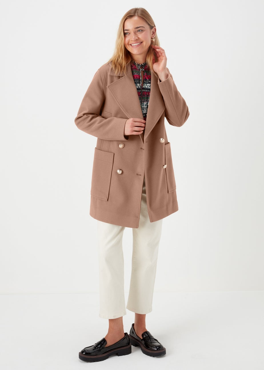 Mocha Pea Coat