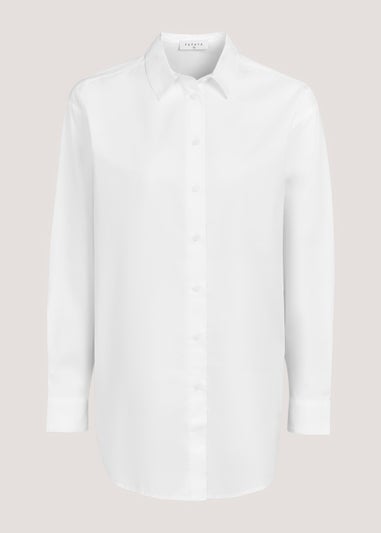White Poplin Shirt
