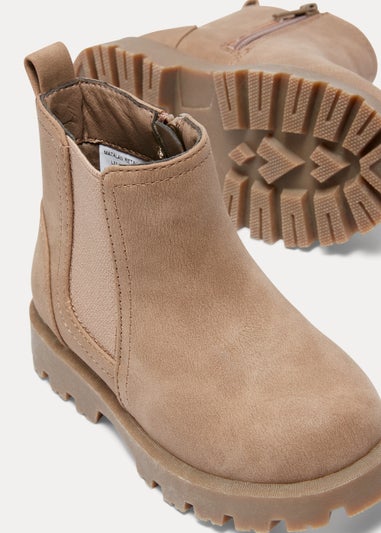 Boys Tan Chelsea Boots (Younger 4-12)