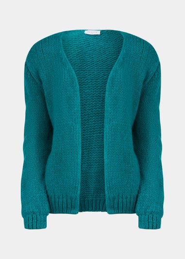 Teal Lofty Cardigan