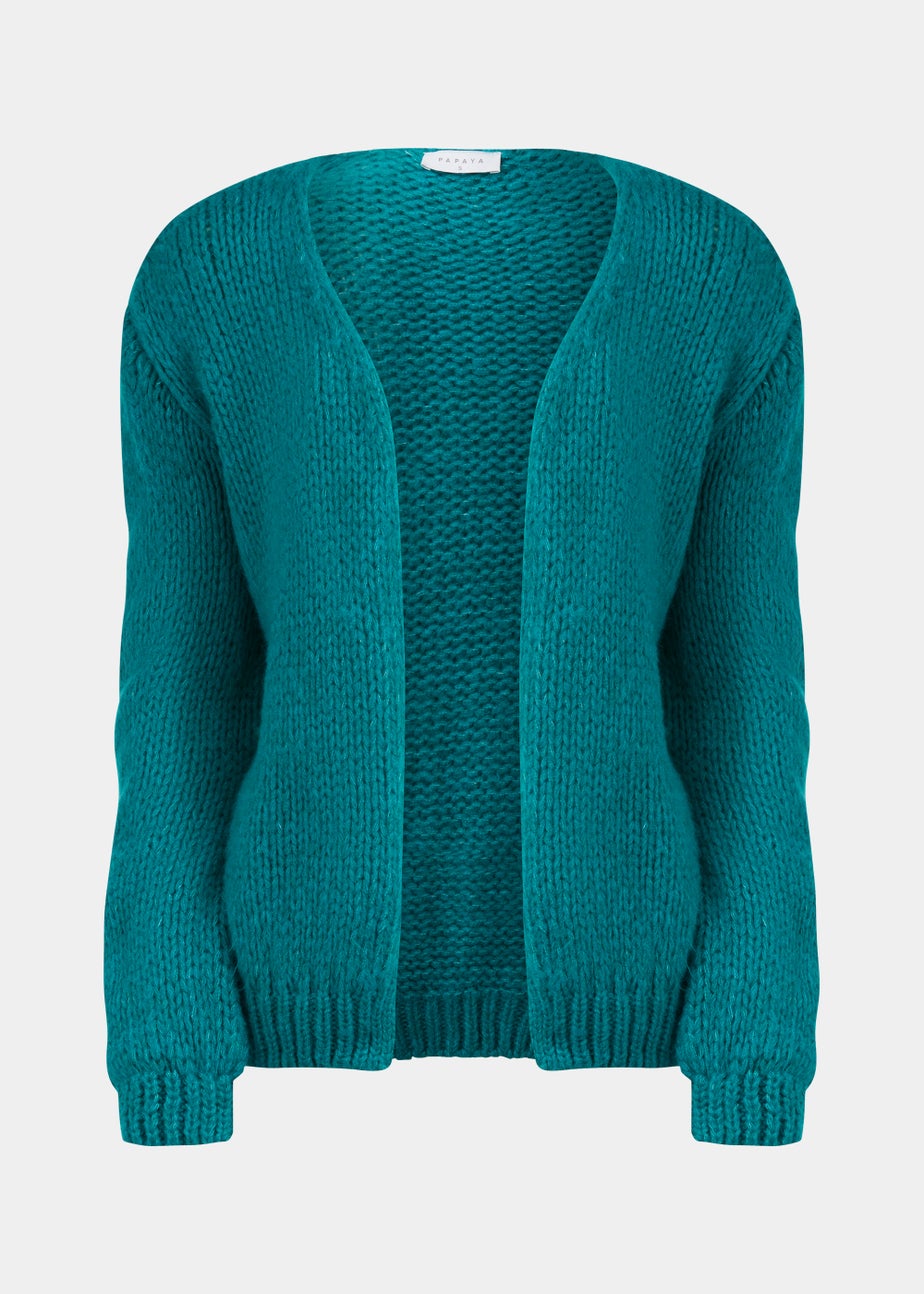 Teal Lofty Cardigan