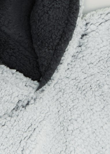 Boys Charcoal Borg Snuggle Hoodie (4-13yrs)