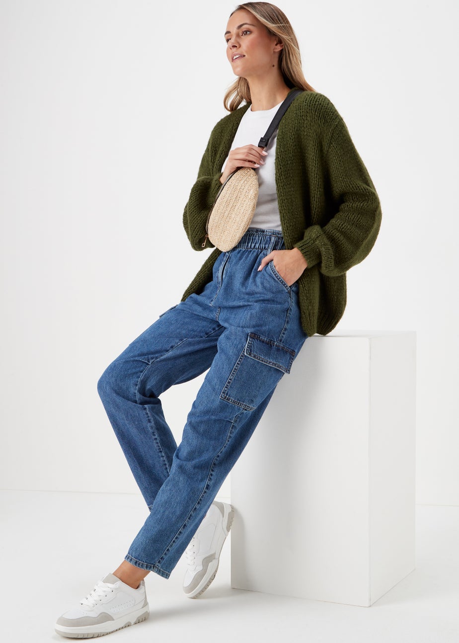 Khaki Lofty Cardigan