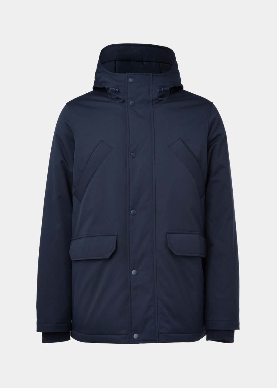 Navy Hybrid Parka Jacket