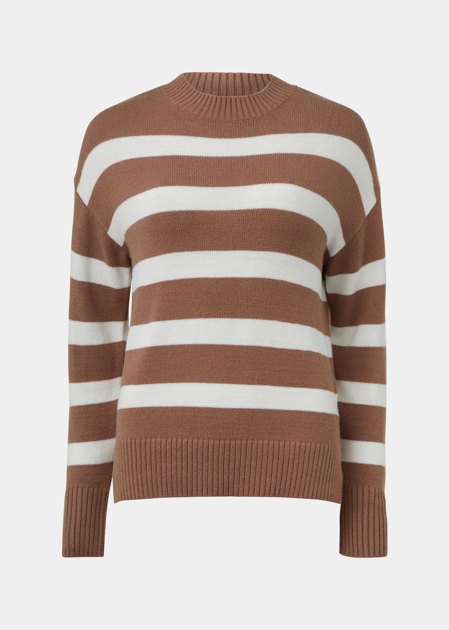 Brown Stripe Jumper