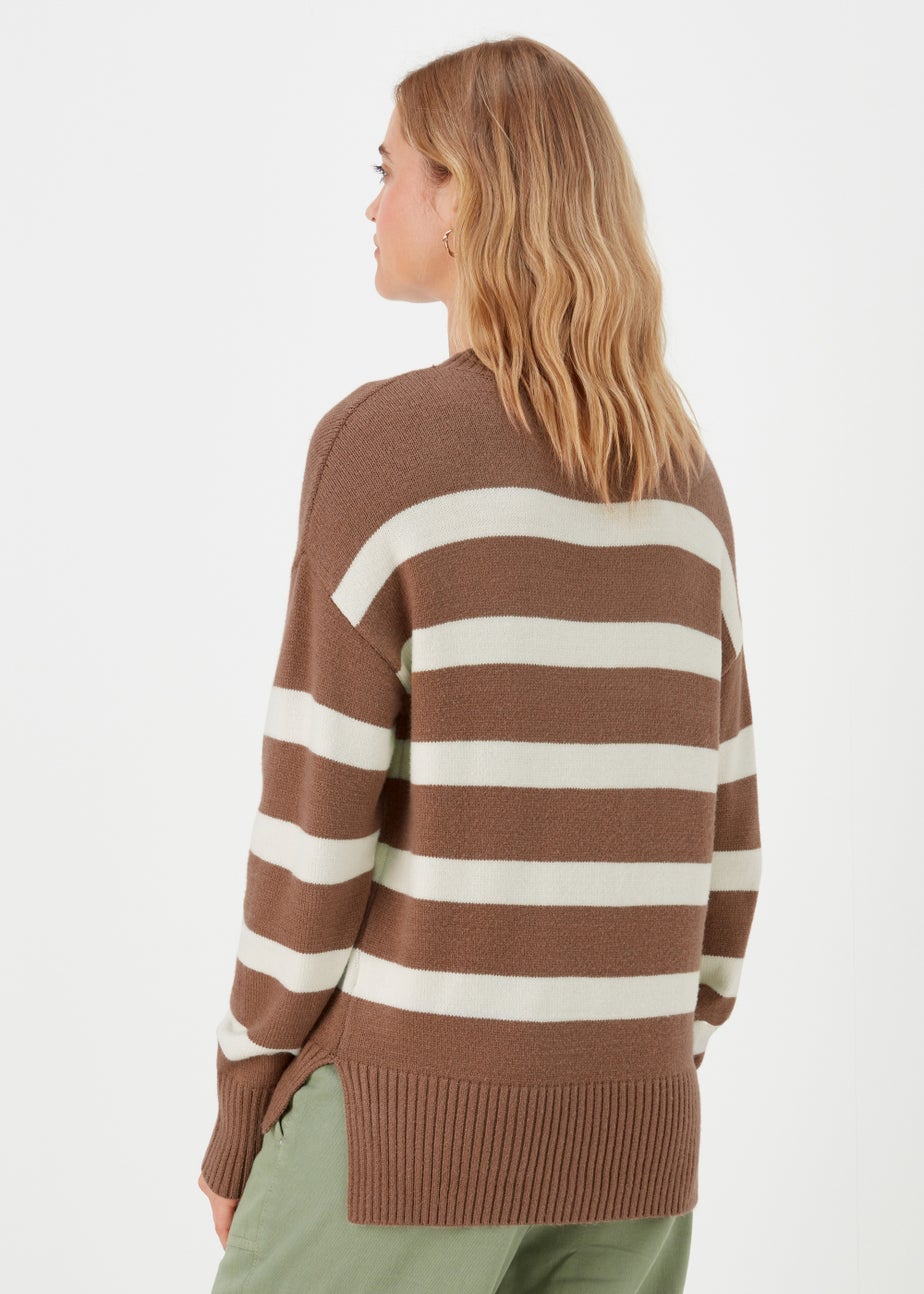 Brown Stripe Jumper