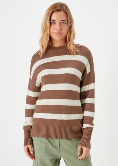 Brown Stripe Jumper