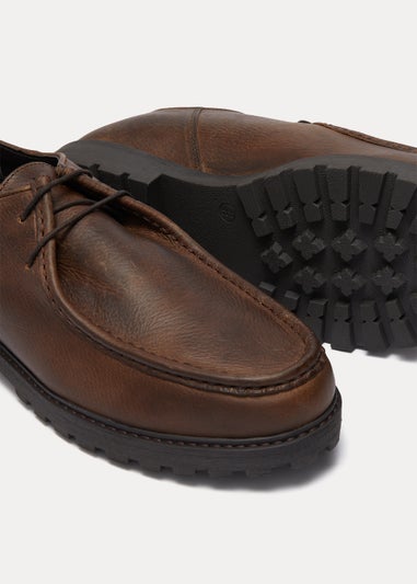 Brown Cleated Apron Shoes