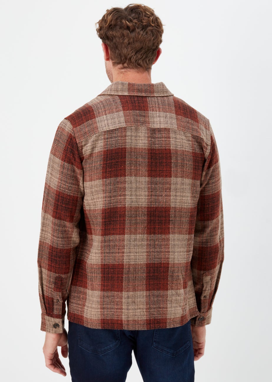 Rust Check Overshirt