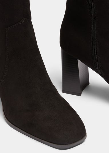 Et Vous Black Knee High Boots