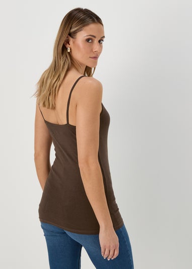Brown Essential Cami Top