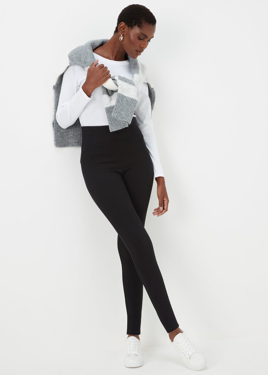 Black Smoothing High Waisted Leggings