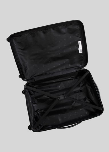 IT Luggage Grey Hard Shell Suitcase