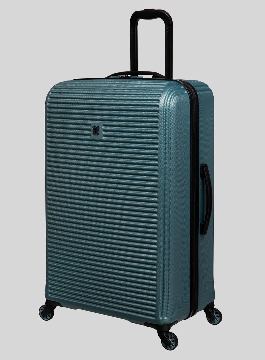 IT Luggage Teal Hard Shell Suitcase
