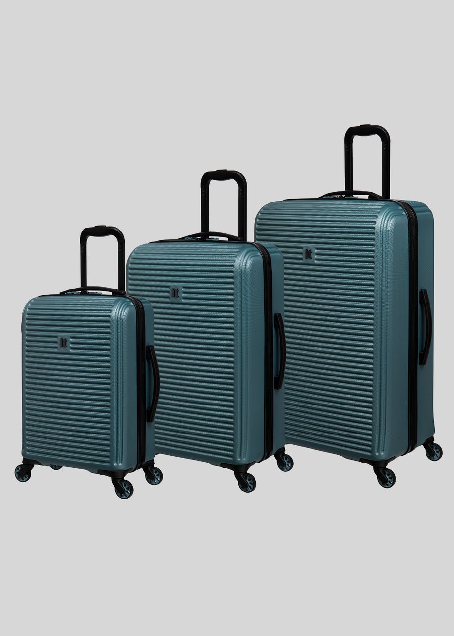 IT Luggage Teal Hard Shell Suitcase