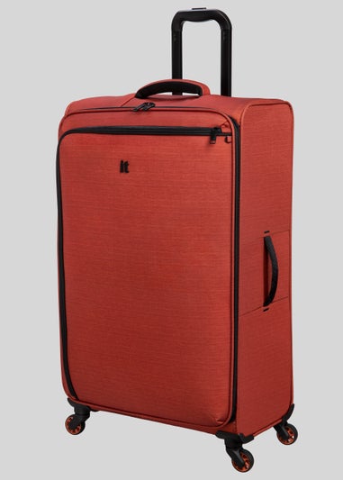 IT Luggage Rust Soft Shell Suitcase