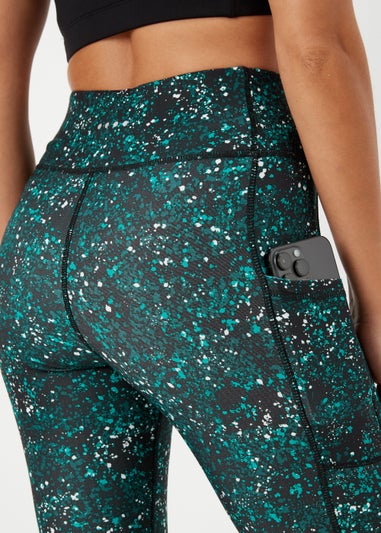 Souluxe Black Speckle Sports Leggings